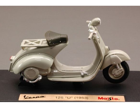 Maisto MI5083 VESPA 125 U 1953 MOUSE-GREY 1:18 Modellino