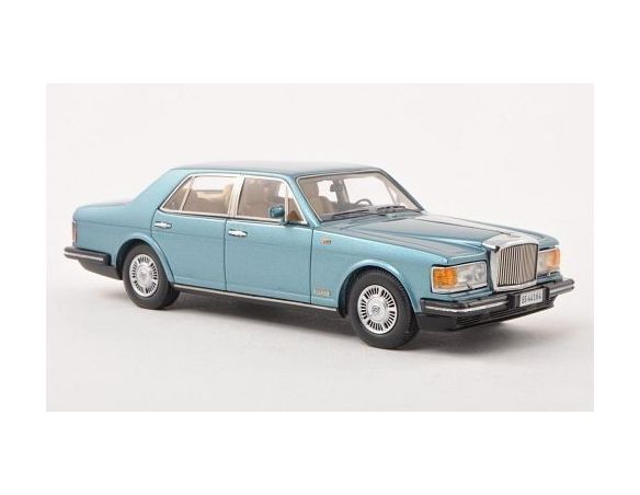 Neo Scale Models NEO44171 BENTLEY MULSANNE 1980 LIGHT BLUE METALLIC 1:43 Modellino