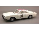 Ertl RT32485W DODGE CHARGER GENERAL LEE DUKES OF HAZZARD WHITE 1:18 Modellino