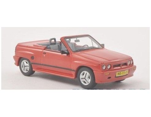 Neo Scale Models NEO45915 OPEL CORSA SPIDER IRMSCHER i 120 1985 RED 1:43 Modellino