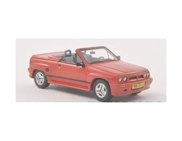 Neo Scale Models NEO45915 OPEL CORSA SPIDER IRMSCHER i 120 1985 RED 1:43 Modellino