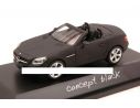 Schuco SH7454 MERCEDES SLK CLASS (R172) 2010 MATT BLACK Modellino