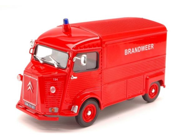 Welly WE4019 CITROEN TYPE H 1947-81 BRANDWEER RED 1:24 Modellino
