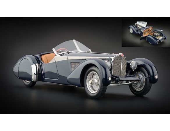 CMC CMC106 BUGATTI 57 SC CORSICA 1938 BLUE 1:18 Modellino
