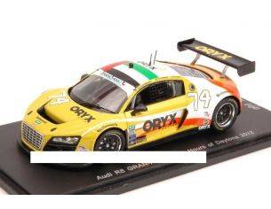 Spark Model SUS003 AUDI R8 N.74 24H DAYTONA 2012 MASAOOD-MEHAIRI-KANE 1:43 Modellino