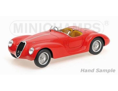 Minichamps PM107120230 ALFA ROMEO 6C SS CORSA SPIDER 1939 RED 1:18 Modellino