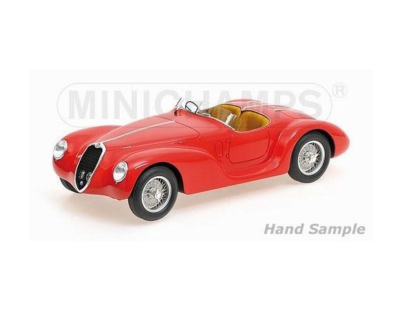 Minichamps PM107120230 ALFA ROMEO 6C SS CORSA SPIDER 1939 RED 1:18 Modellino