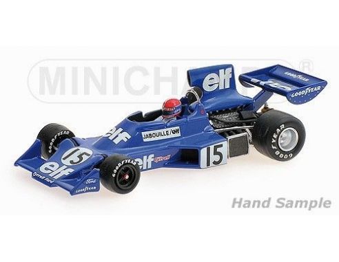 Minichamps PM400750015 TYRRELL FORD 007 J.P.JABOUILLE 1975 1:43 Modellino