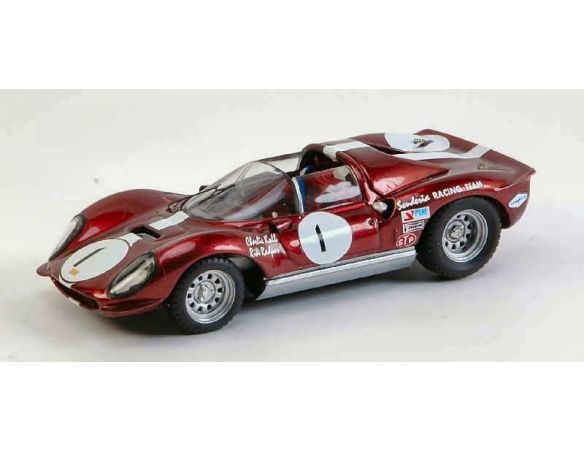 Art Model AM0190 FERRARI DINO 206 S N.1 BRIDGEHAMPTON 1966 C.KOLB 1:43 Modellino