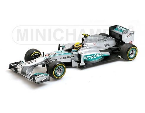 MINICHAMPS 110130010 MERCEDES F1 W04 L. HAMILTON 2013 Modellino
