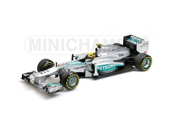 MINICHAMPS 110130010 MERCEDES F1 W04 L. HAMILTON 2013 Modellino