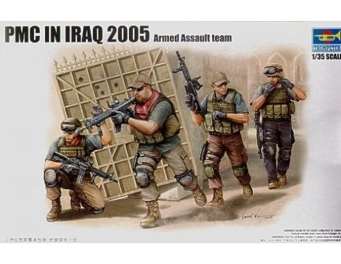 Trumpeter TP0419 FIGURE PMC IRAQ KIT 1:35 Modellino