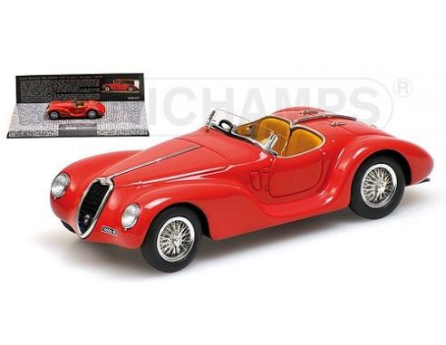 Minichamps 437120230 ALFA ROMEO 6C SS CORSA SPIDER 1939 RED Modellino
