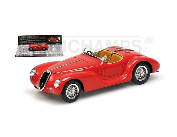 Minichamps 437120230 ALFA ROMEO 6C SS CORSA SPIDER 1939 RED Modellino