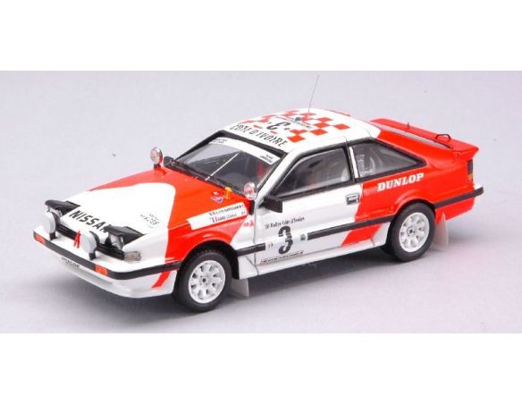 Bizzare BZ394 NISSAN 200 SX N.3 WINNER RALLY IVORY COAST 1988 AMBROSINO-LESAUX 1:43 Modellino