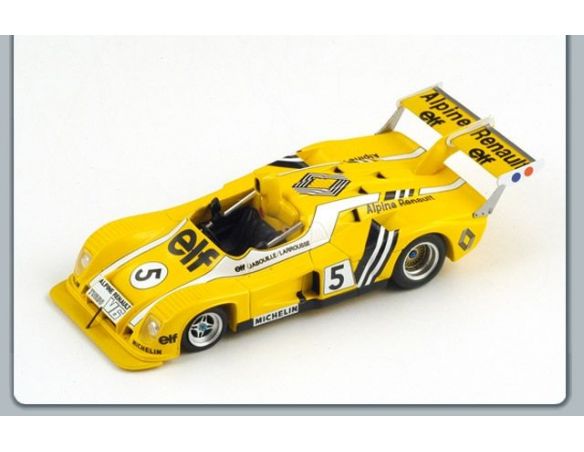 Spark Model S1550 ALPINE A441 TURBO N.5 WINNER MUGELLO 1975 JABOUILLE-LARROUSSE 1:43 Modellino