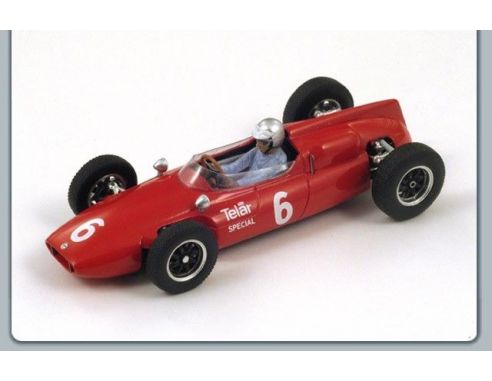 Spark Model S3512 COOPER T53 R.PENSKE 1961 N.6 8th US GP 1:43 Modellino