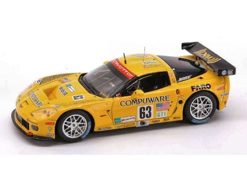 Spark Model S0178 CORVETTE C6R N.63 6th LM 2007 O'CONNELL-MAGNUSSEN-FELLOWS 1:43 Modellino