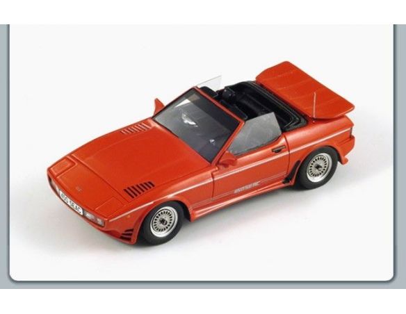 Spark Model S0238 TVR 450 SEAC 1986 RED 1:43 Modellino