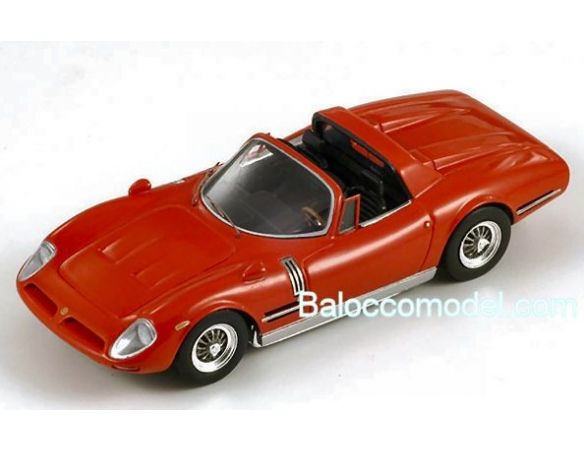 Spark Model S0390 BIZZARRINI SPYDER GT 1966 RED 1:43 Modellino