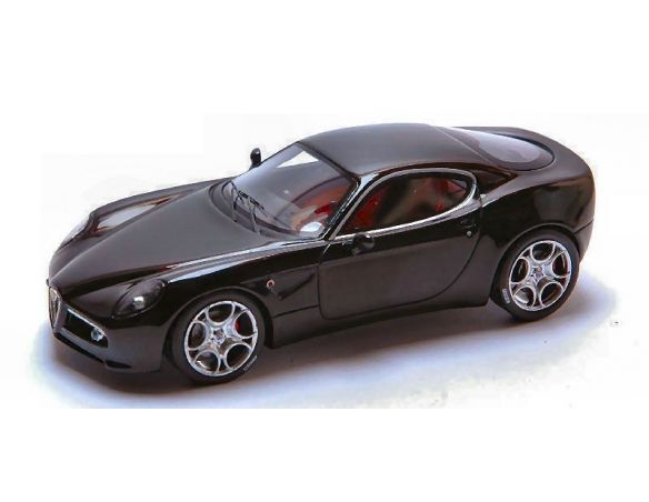 Spark Model S0394 A.ROMEO 8 C GENEVE 2007 BLACK 1:43 Modellino