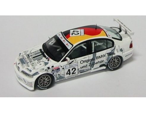 Spark Model S0401 BMW 320 I J.MULLER ETCC 2002 1:43 Modellino