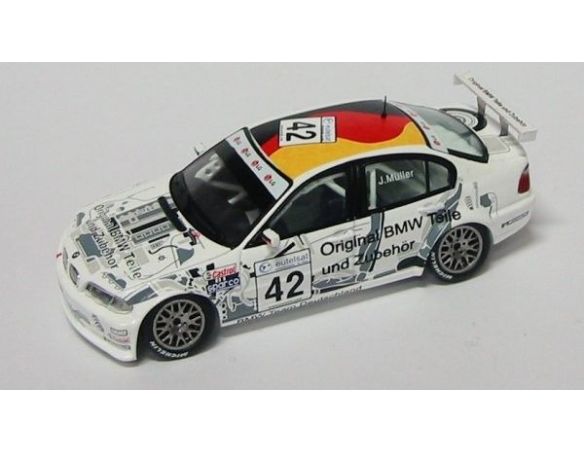Spark Model S0401 BMW 320 I J.MULLER ETCC 2002 1:43 Modellino