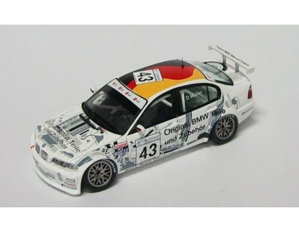 Spark Model S0402 BMW 320 I D.MULLER ETCC 2002 1:43 Modellino