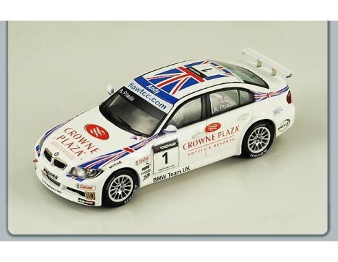 Spark Model S0413 BMW 320 SI N.1 WTCC 2007 1:43 Modellino