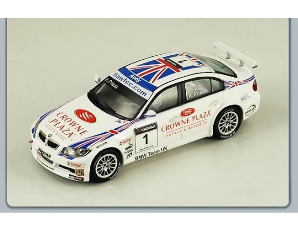 Spark Model S0413 BMW 320 SI N.1 WTCC 2007 1:43 Modellino