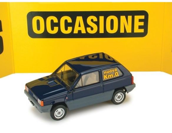 Brumm BM0386-02K0 FIAT PANDA 30 1980 Km 0 BLU SMALTO 1:43 Modellino