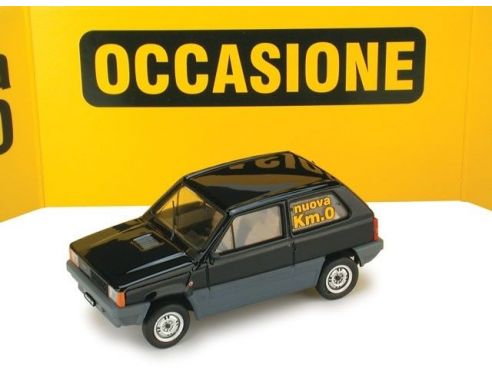 Brumm BM0387-06K0 FIAT PANDA 45 1980 NERO LUXOR KM 0 1:43 Modellino