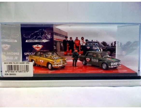 Club Bialbero 30ROMEOSS 2ALFA ROMEO POLIZIA SQUADRA CORSE Modellino