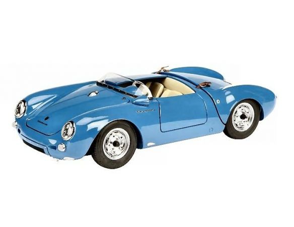 Schuco SH0330 PORSCHE 550 SPYDER LIGHT BLUE 1:18 Modellino