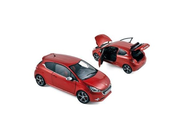 Norev NV184700 PEUGEOT 208 GTI 2013 ROUGE RUBIS 1:18 Modellino