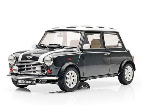 Premium Classixxs 10355 MINI COOPER CHECKERED FLAG 1/12 Modellino
