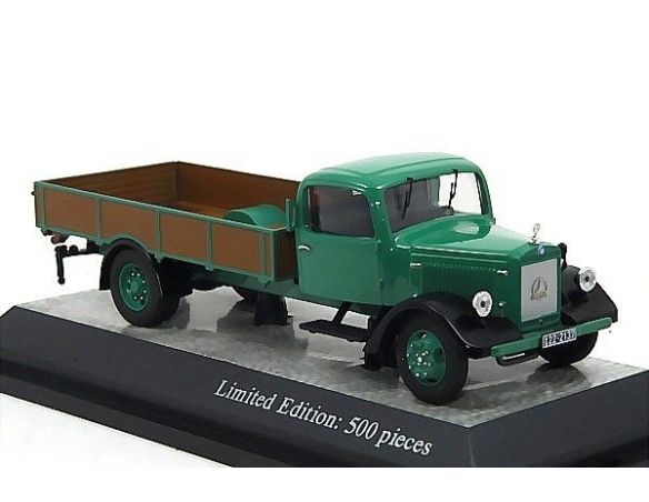 Premium Classixxs 12651 MB 1213 BOX TRUCK GREEN 1/43 Modellino