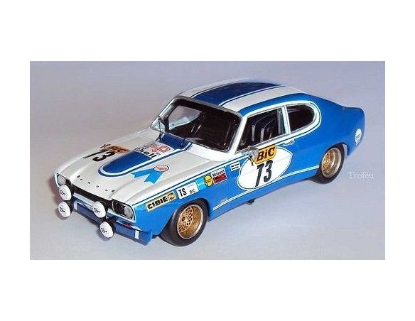 Trofeu 2308 FORD CAPRI 2600RS 24H SPA '71 1/43 Modellino