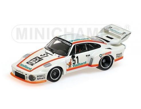 Minichamps PM400776351 PORSCHE 935/77 VAILLANT N.51 ZOLDER 1977 BOB WOLLEK 1:43 Modellino