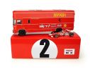 Brumm BMTS04 TRANSPORTER SET OM 160 ROLFO + 1 FERRARI 312B T-CAR 1970 ED.LIM.1:43 Modellino