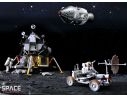 Dragon Wings DWI50398 NASA APOLLO 16 LUNAR HIGHLANDS + ASTRONAUTS 1:72 Modellino