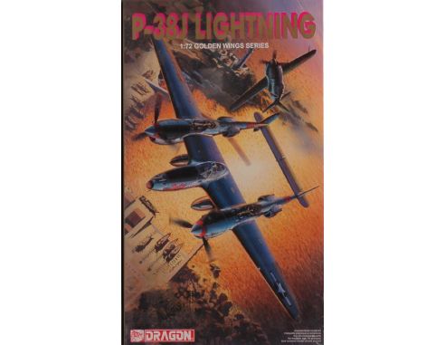 Dragon D5018 P 38 LIGHTNING KIT 1:72 Modellino