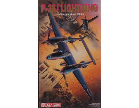 Dragon D5018 P 38 LIGHTNING KIT 1:72 Modellino