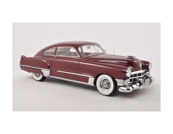 Neo Scale Models NEO18245 CADILLAC SERIE 62 CLUB COUPE' SEDANETTE 1947 DARK RED 1:18 Modellino