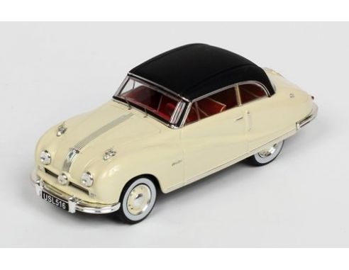PremiumX PRD240 AUSTIN A90 ATLANTIC SPORTS COUPE' 1949 BEIGE 1:43 Modellino