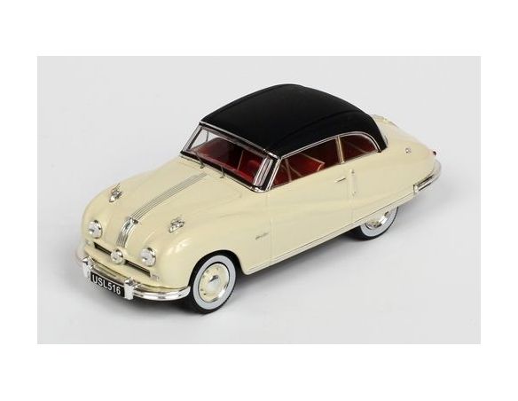 PremiumX PRD240 AUSTIN A90 ATLANTIC SPORTS COUPE' 1949 BEIGE 1:43 Modellino