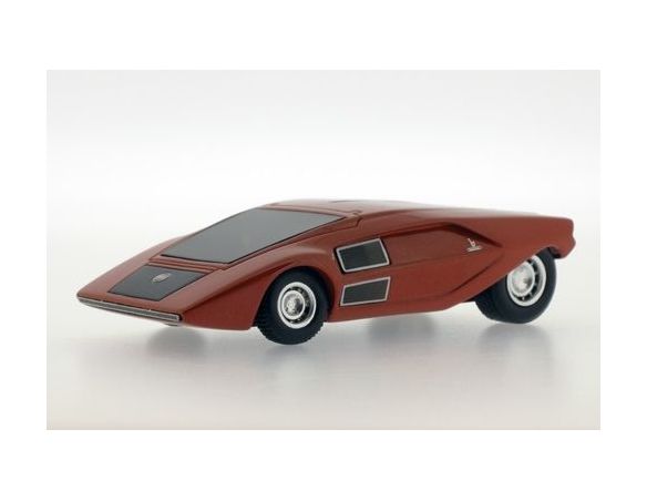 Protar PR0184 LANCIA STRATOS ZERO PROTOTYPE 1970 COPPER 1:43 Modellino