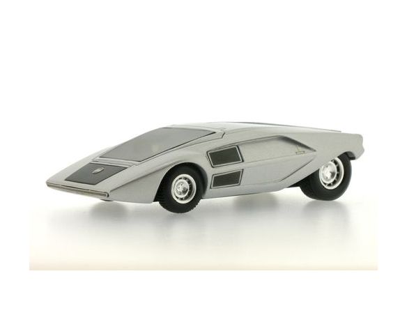 Protar PR0185 LANCIA STRATOS ZERO PROTOTYPE 1970 SILVER 1:43 Modellino