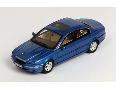 Protar PR0193 JAGUAR X-TYPE 2004 METALLIC BLUE 1:43 Modellino