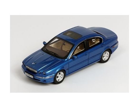 Protar PR0193 JAGUAR X-TYPE 2004 METALLIC BLUE 1:43 Modellino